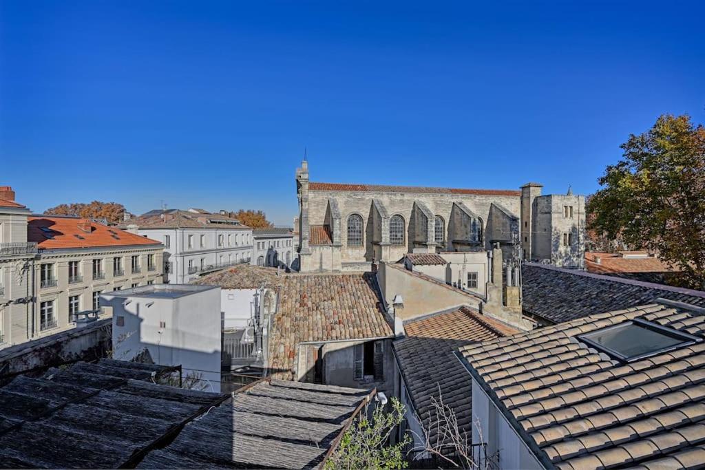 Le Loft Des Papes - 2 Terrasses - Vue Panoramique Sur La Ville - Ac Clim Avignon Exterior foto